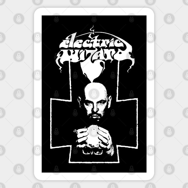 Electric Wizard Magnet by CosmicAngerDesign